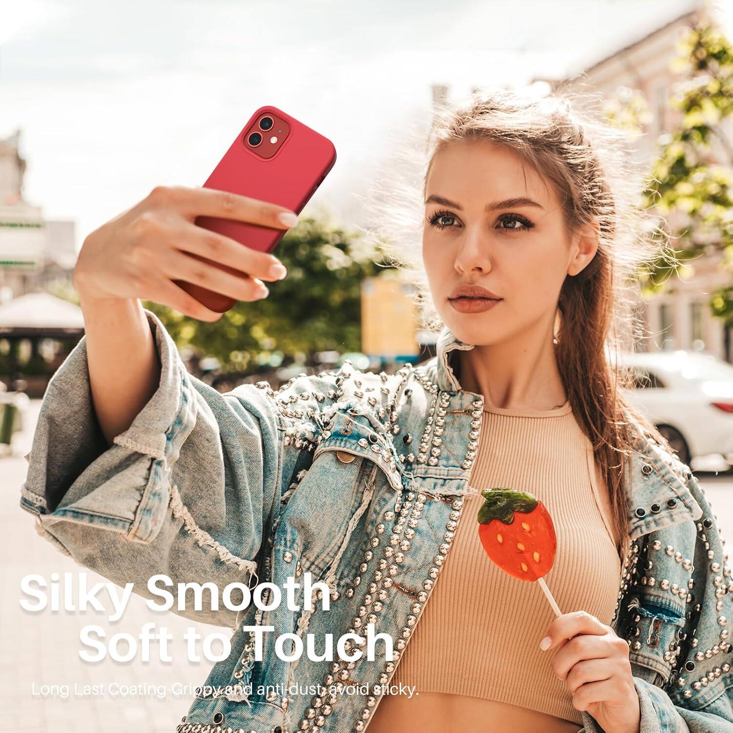 Silky Smooth Soft to Touch. Long Last Coating Grippy and anti dust avoid sticky.