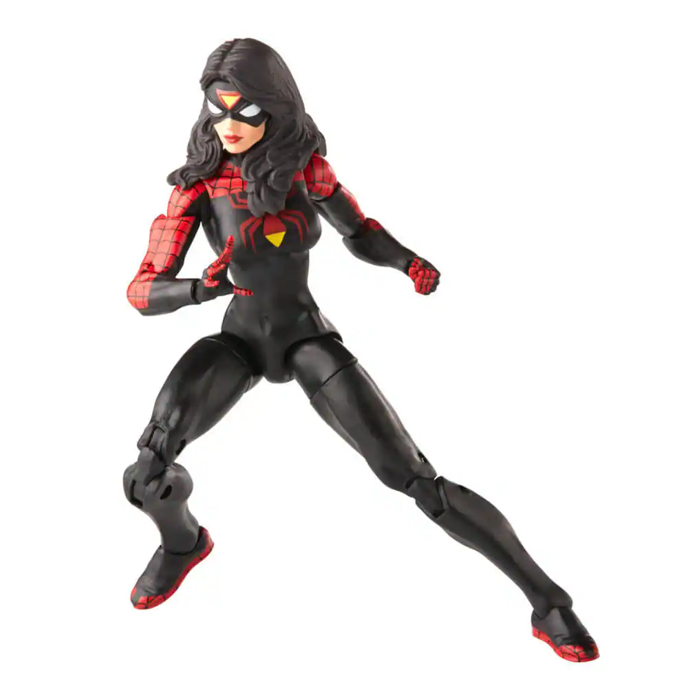 Alt View 3. Marvel - Hasbro F6569 6 inch Marvel Legends Series Jessica Drew Spider-Woman Action Figure - Black.