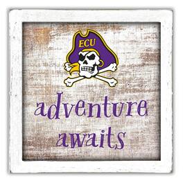 Fan Creations - ECU Pirates 14'' x 13'' Adventure Awaits Money Box - Multicolor