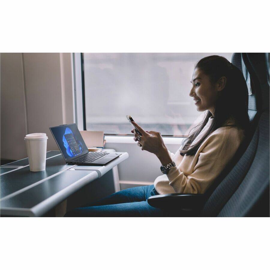 Alt View 4. Lenovo - Lenovo ThinkPad X1 Carbon Gen 13 21NS000LUS 14" Copilot+ PC Ultrabook - 2.8K - 120 Hz - Intel Core Ultra 7 258V - Intel - Black.