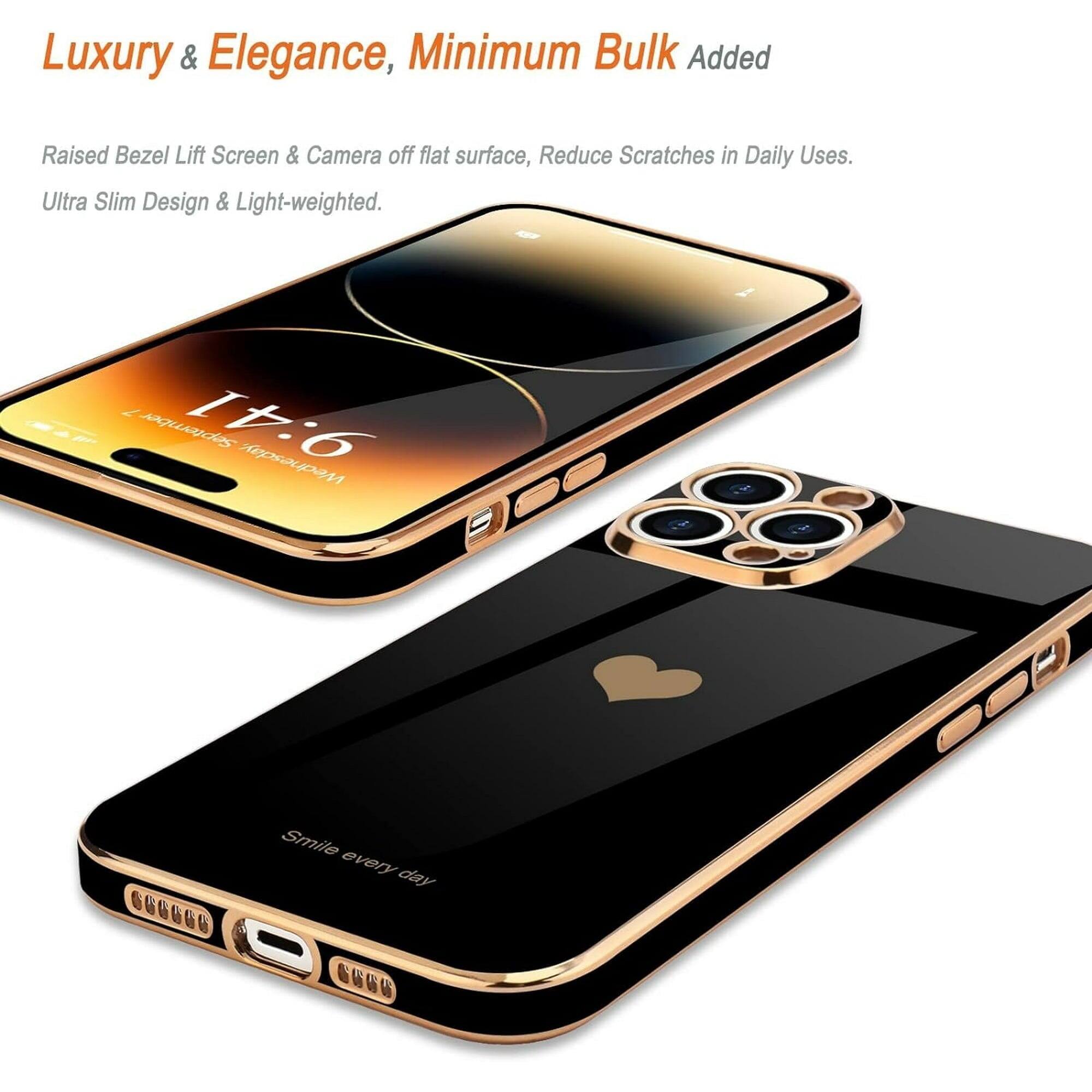 Luxury & Elegance, Minimum Bulk Added
Raised Bezel Lift Screen & Camera off flat surface, Reduce Scratches in Daily Uses.
Ultra Slim Design & Light-weighted.
Smile every day