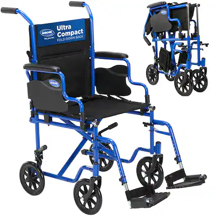 Ultra INVACARE Compact TeLyou 3e% puu cos BACK FOLD-DOWN