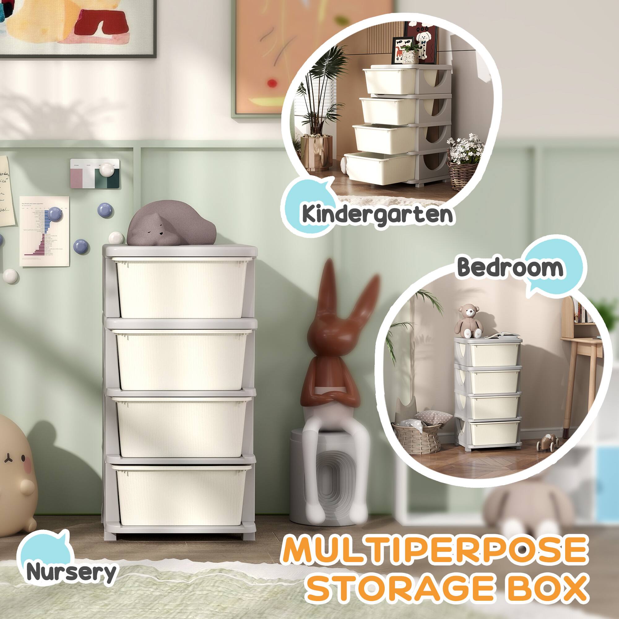 - Kindergarten
- Bedroom
- Nursery

MULTIPERPOSE STORAGE BOX