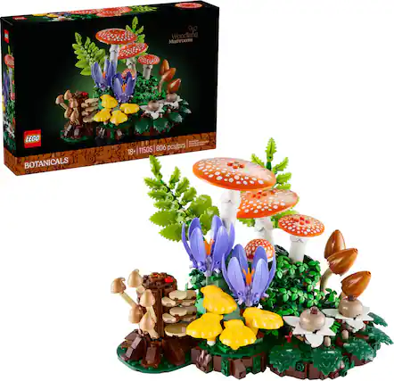 Woodland Mushrooms LEGO BOTANICALS - 11505 806 pcs/pzs 18+