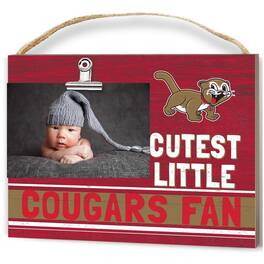 Jardine - Caldwell Cougars 8'' x 10'' Cutest Little Weathered Logo Clip Photo Frame - Red