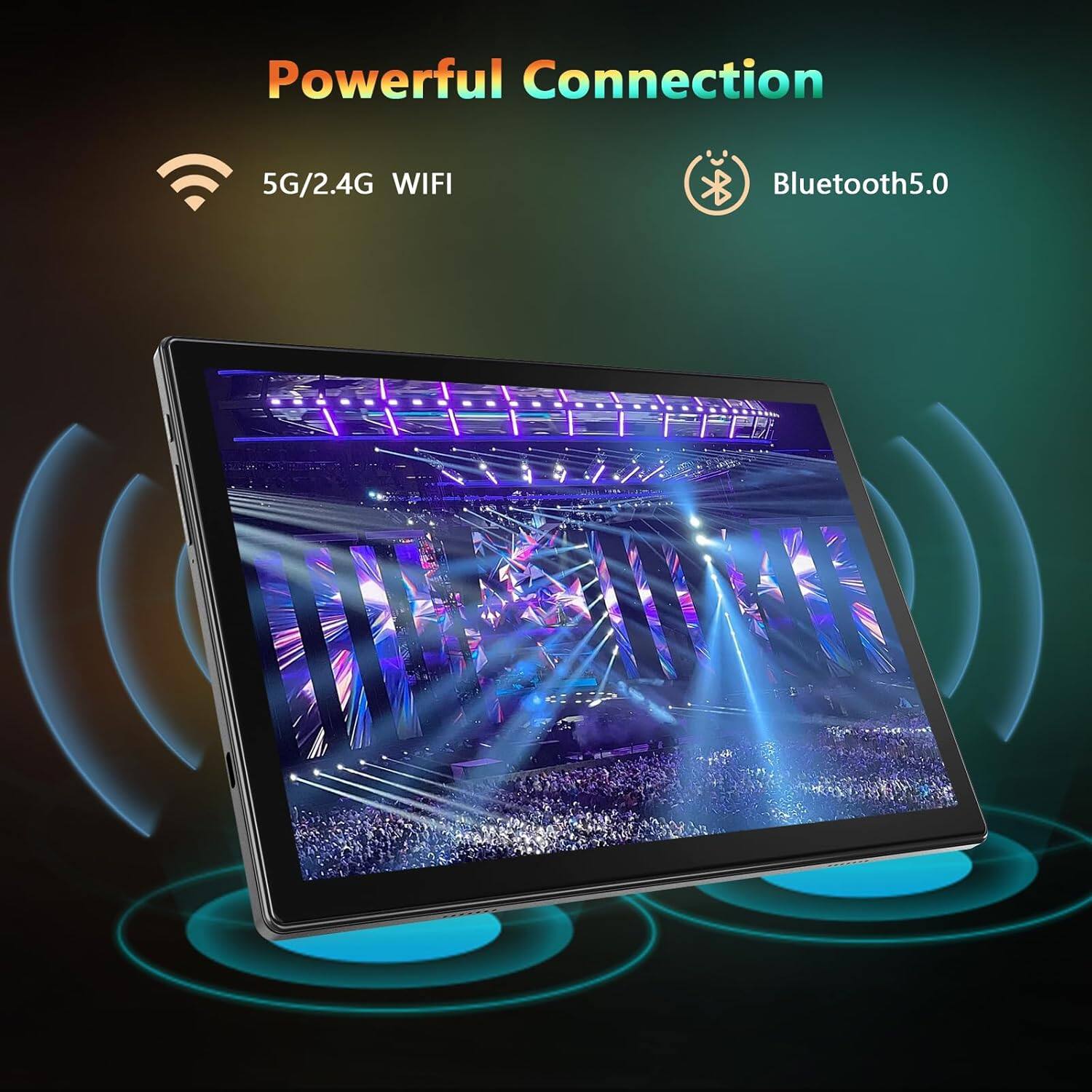 Powerful Connection

5G/2.4G WIFI

Bluetooth5.0