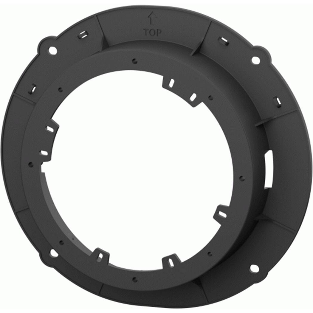 Alt View 12. Metra - Speaker Adapter Plate for Select AUDI 2017-2023 Vehicles (2-Pack) - Black.