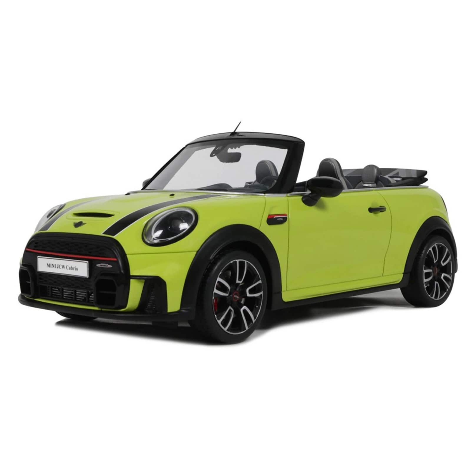 2021 Mini JCW Cabrio Zesty Yellow with Black Stripes 1/18 Model Car by Otto Mobile price history on PriceWatchPro