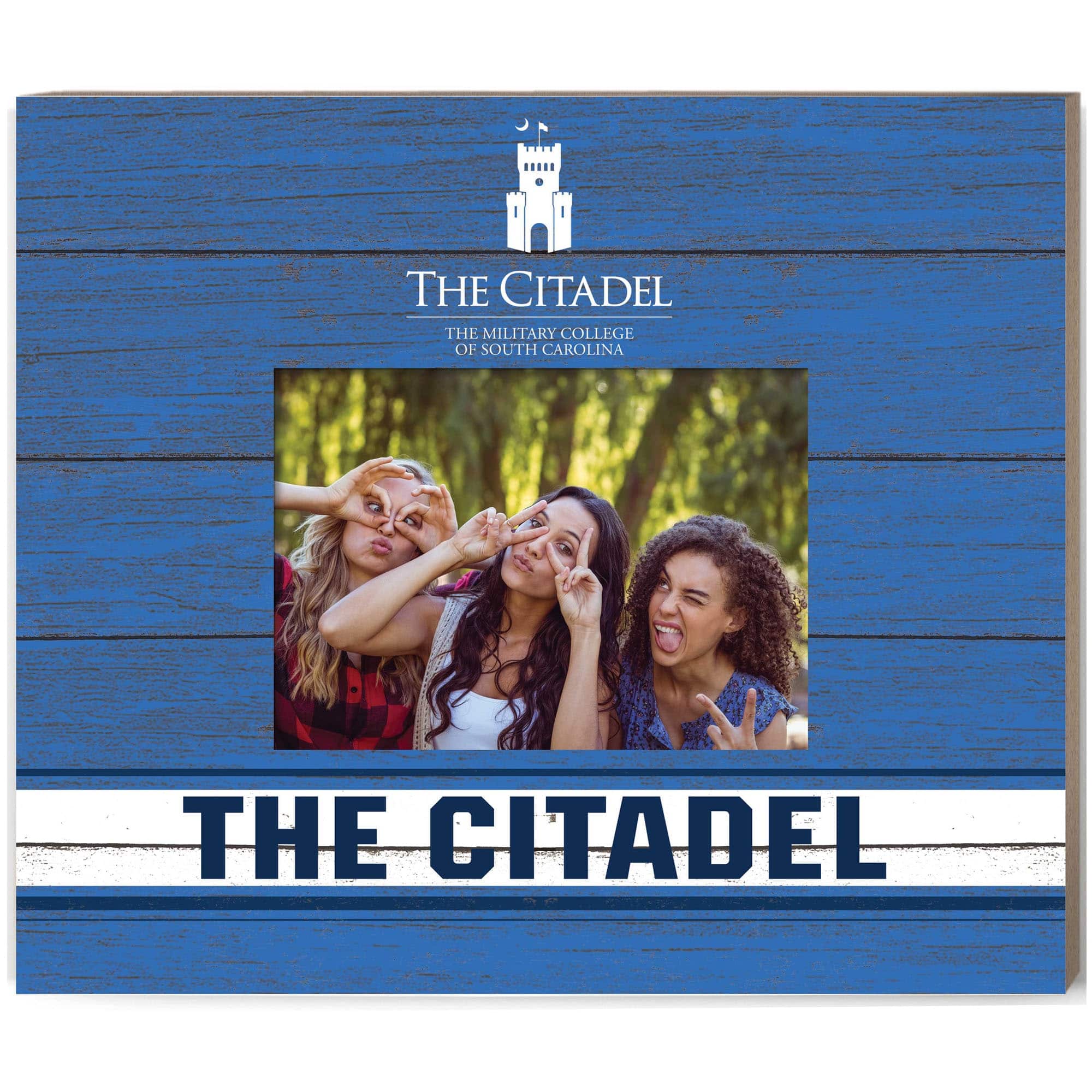 Jardine - Citadel Bulldogs 11'' x 13'' Team Spirit Scholastic Picture Frame - Light Blue price history on PriceWatchPro