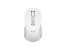 Logitech - M650 Mouse - Optical, Wireless, Bluetooth, 2000 dpi, 5 Buttons, Right-handed - Wireless - Raw White