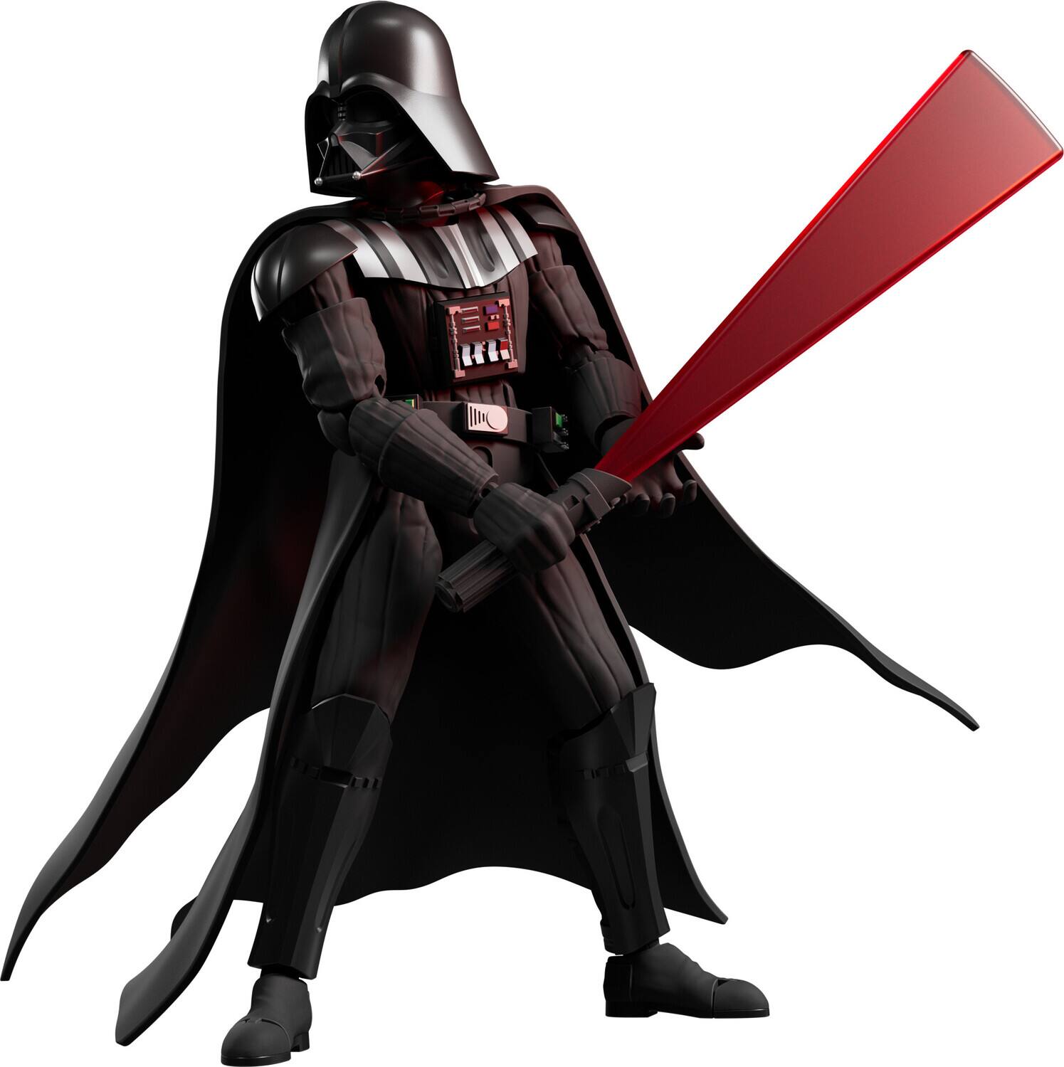 Alt View 4. PopMarket - Blokees - Star Wars: V The Empire Strikes Back - Darth Vader Model Kit   - COLLECTIBLES - Multicolor.