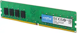 Crucial - CT16G4DFRA32A RAM 16GB DDR4 3200 MHz CL22 Desktop Memory - Black