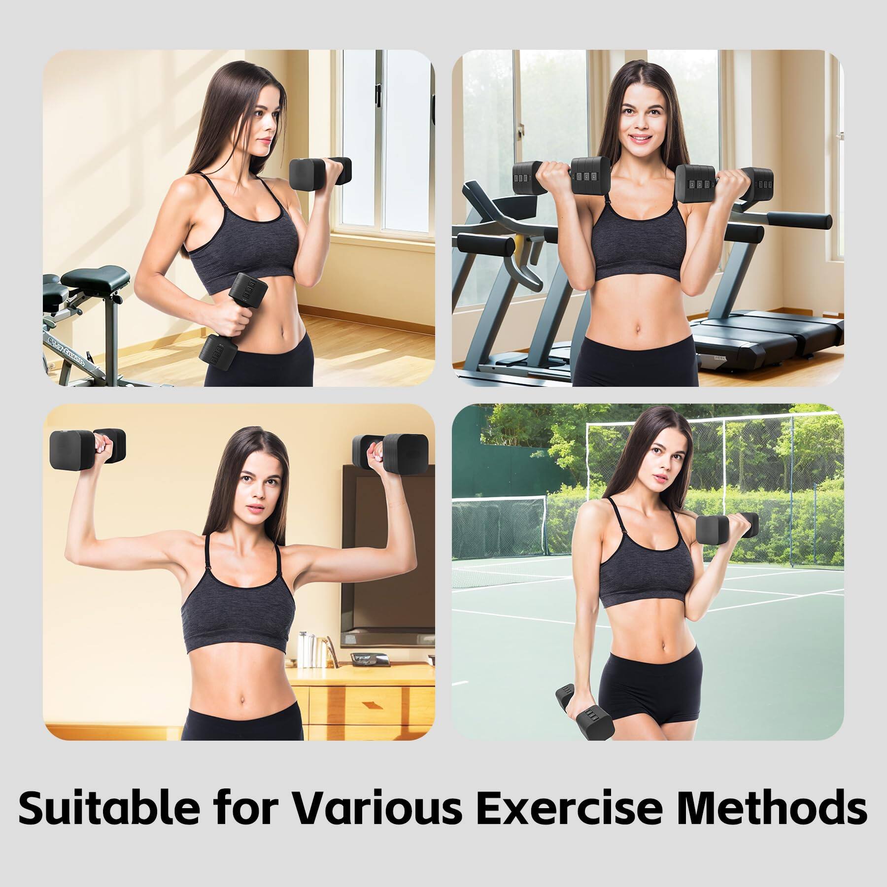 Suitable for Various Exercise Methods