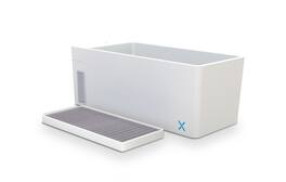 Echelon - Smart Cold Plunge Tub with Heating & Cooling, LED Lights & 3-Stage Filtration - White