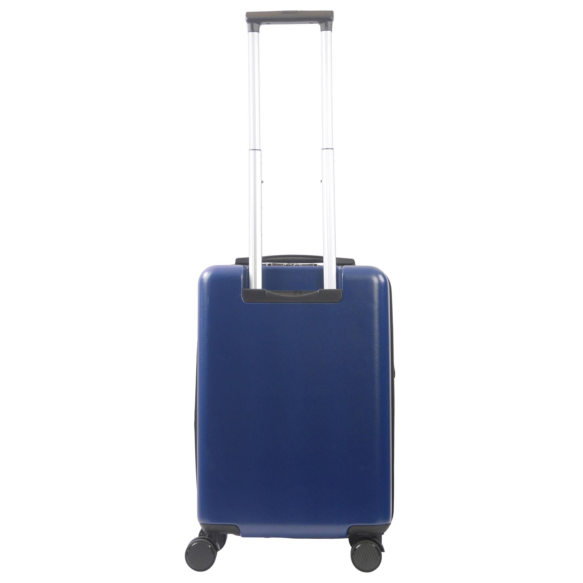 Back. Ful - Squishmallows 22.5” Patch Hardside Carry-On Spinner - BLUE.