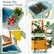 Enjoy the Garden Time
- Detachable Sink
- 3 Flowerpots
- Water Box
- Garden Trellis
- Planter Box