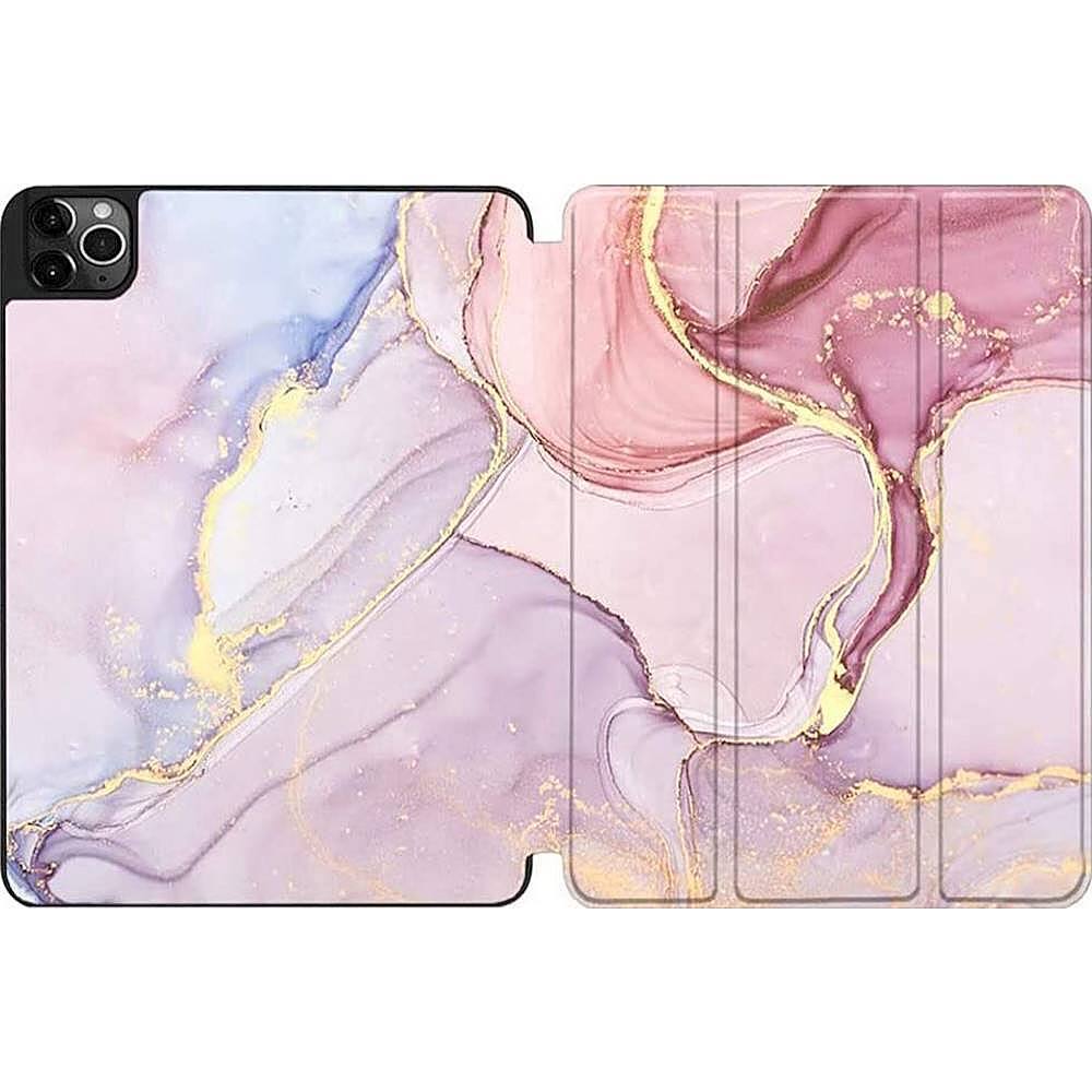 Alt View 11. SaharaCase - Folio Case for Apple iPad Pro 11" (2nd, 3rd, and 4th Gen 2020-2022) - Pink Marble.