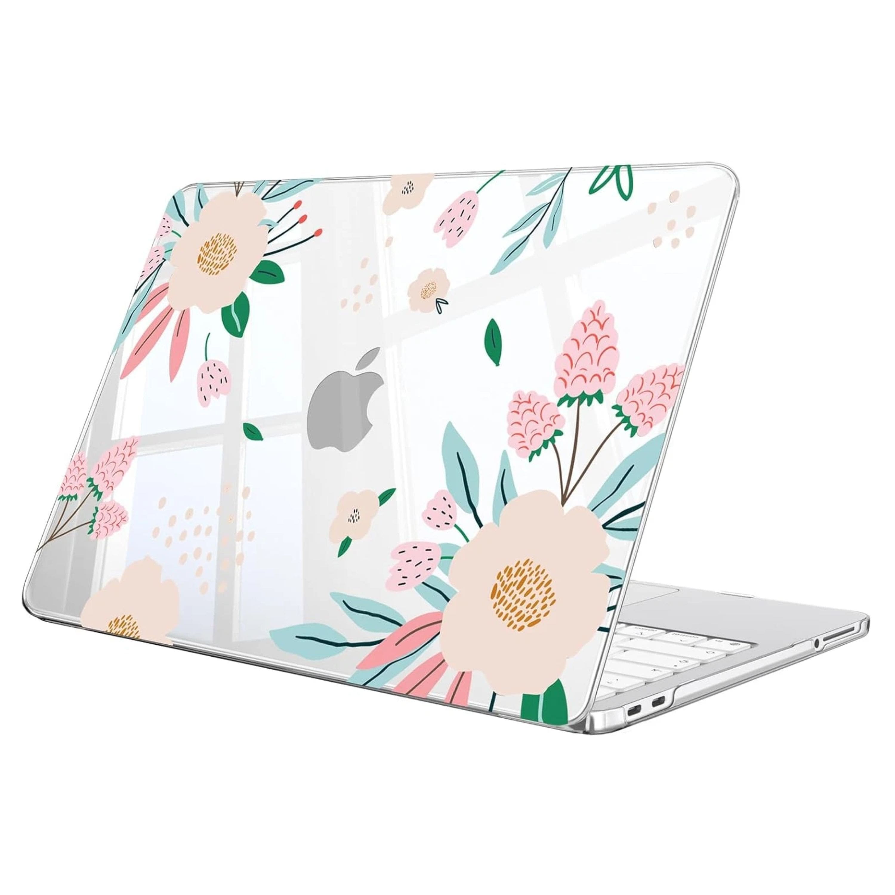 Kitcheniva - Ultra-Thin Snap On Hard Shell Case For MacBook Neo 13 Inch A3404 (2026) - Crystal Camellia price history on PriceWatchPro