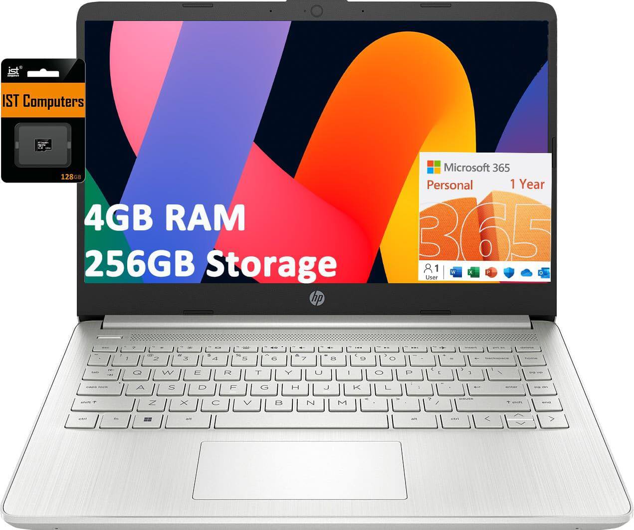 IST Computers  
128 GB 4GB RAM 256GB Storage hp  
Microsoft 365 Personal 1 Year 365 81 W x User