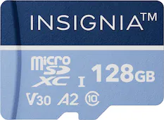 INSIGNIA™ Micro SD 128GB XC I V30 A2 C10