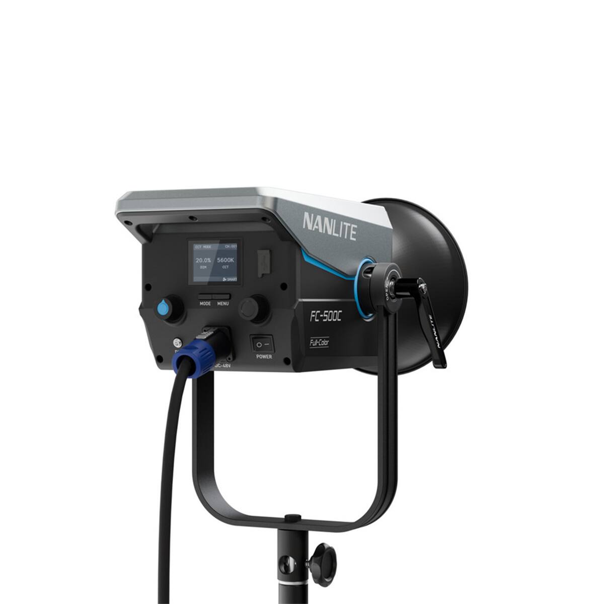 e - - 20.0% S600K - - NANLITE FC-500C Full-Color POWTS