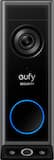 eufy - Smart Wi-Fi E340 2K Wired and Battery Operated Video Doorbell with Dual Cameras - Black