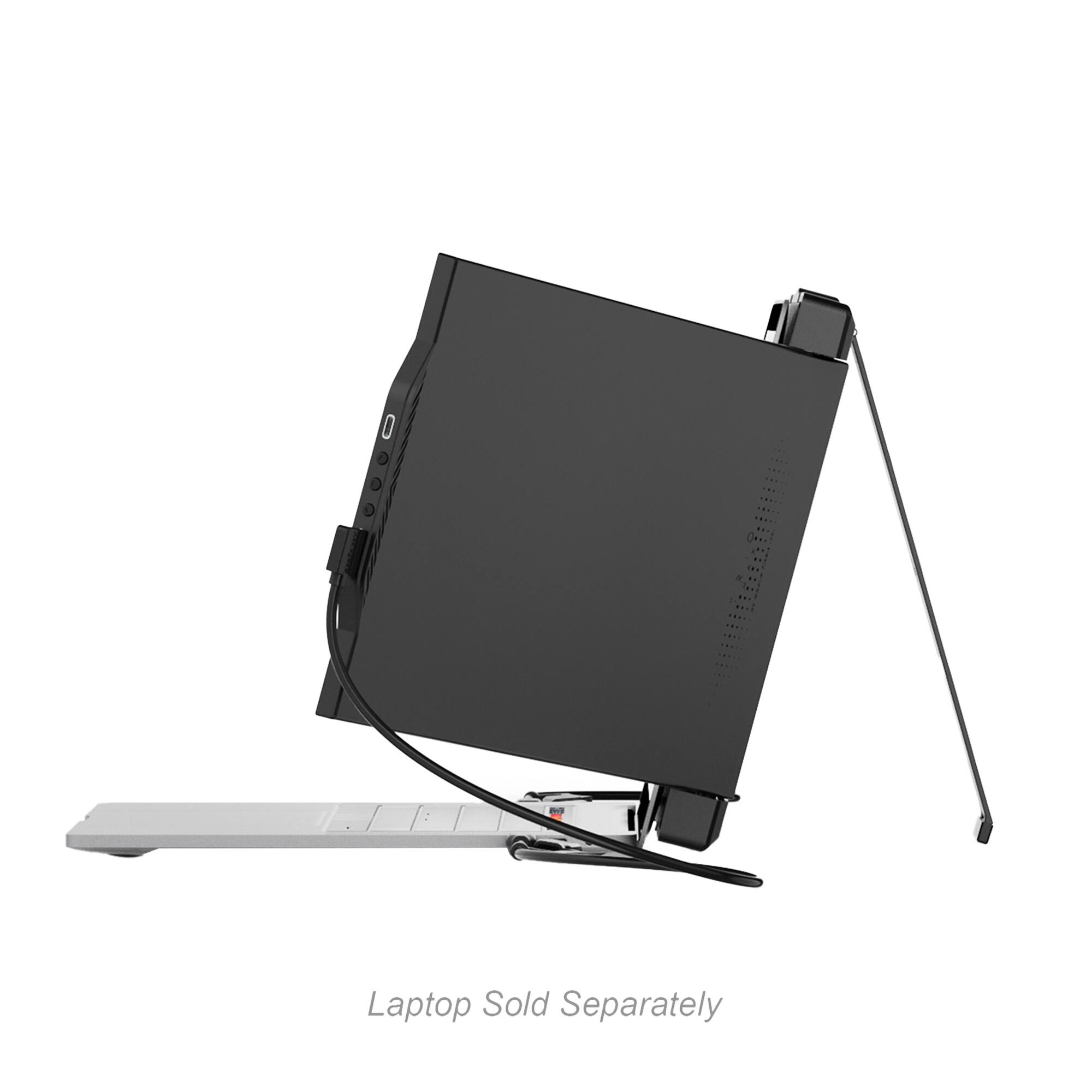 Left. Mobile Pixels - TRIO MAX 2.0 14.1" LCD Monitor - Black.