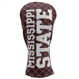 Team Golf - Mississippi State Bulldogs Quilted Fairway Headcover - Multicolor