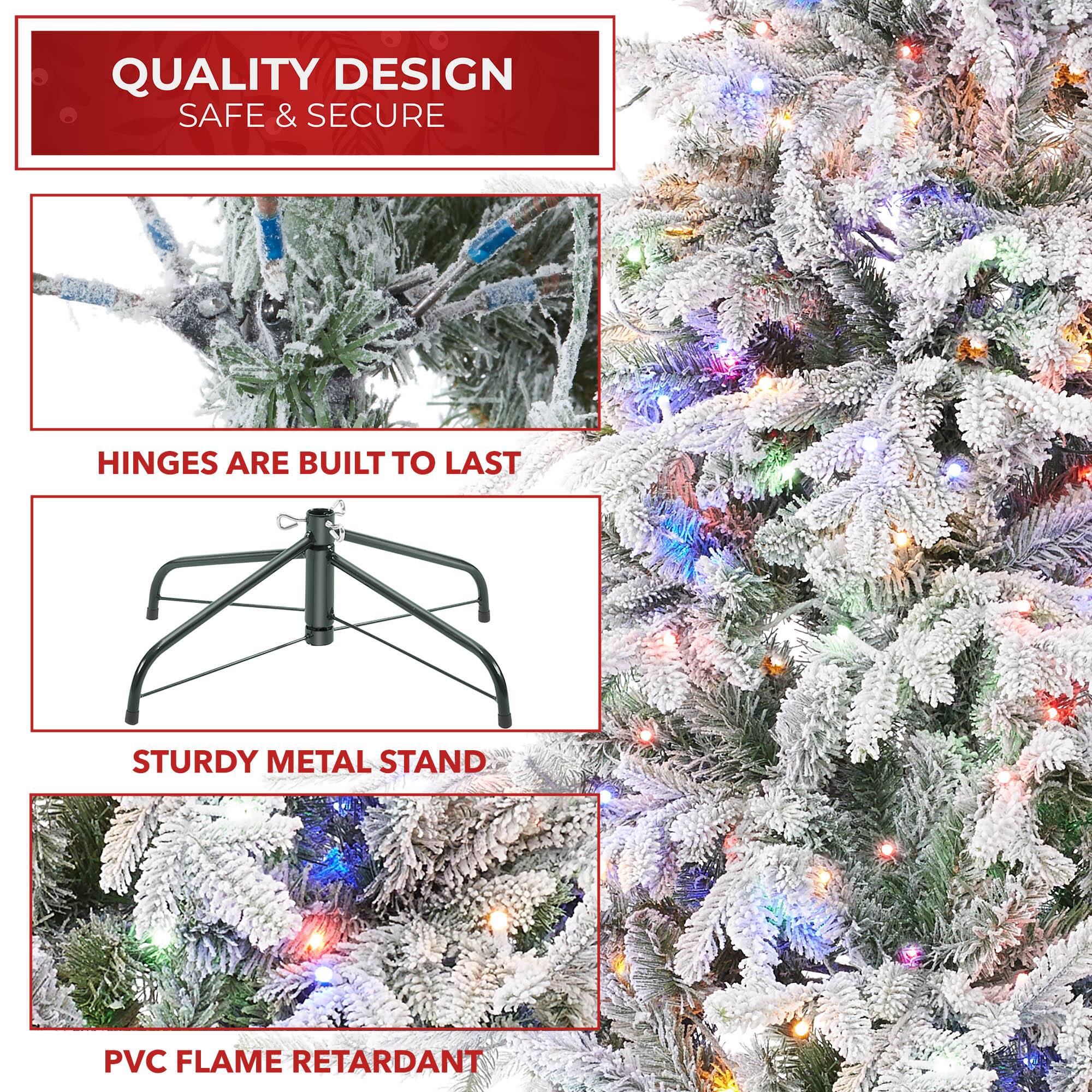 QUALITY DESIGN  
SAFE & SECURE  

HINGES ARE BUILT TO LAST  

STURDY METAL STAND  

PVC FLAME RETARDANT