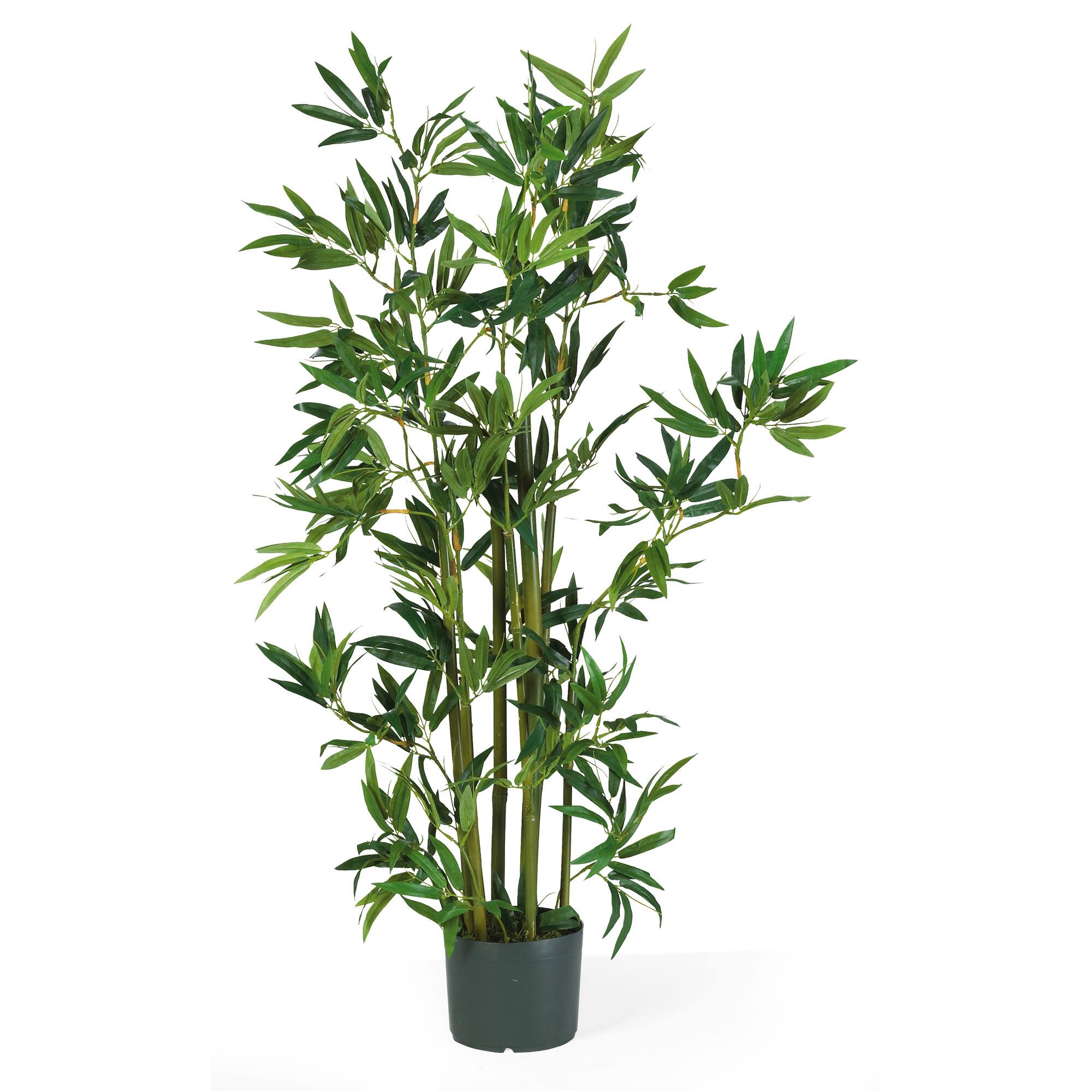Front. BreeBe - 4' Bamboo Tree w/540 Lvs - Green.