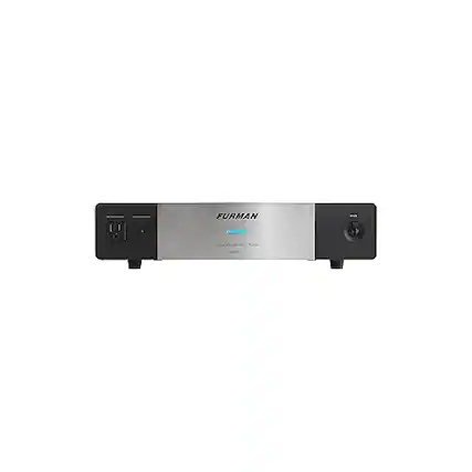 Front. Furman - Furman IT-Reference 15i 11-Outlet Discrete Symmetrical AC Power SourceDiscontinued by Manufacturer - BLACK.