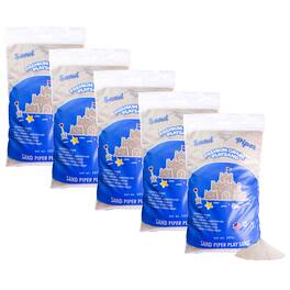SandPiper - 50lb Premium Grade Multi-Use Play Sand, Chemical Free Formula, 5 Pack