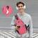 Alt View 5. mosiso - Sling Backpack Multipurpose Crossbody Shoulder Bag Travel Hiking Daypack - Live Coral.