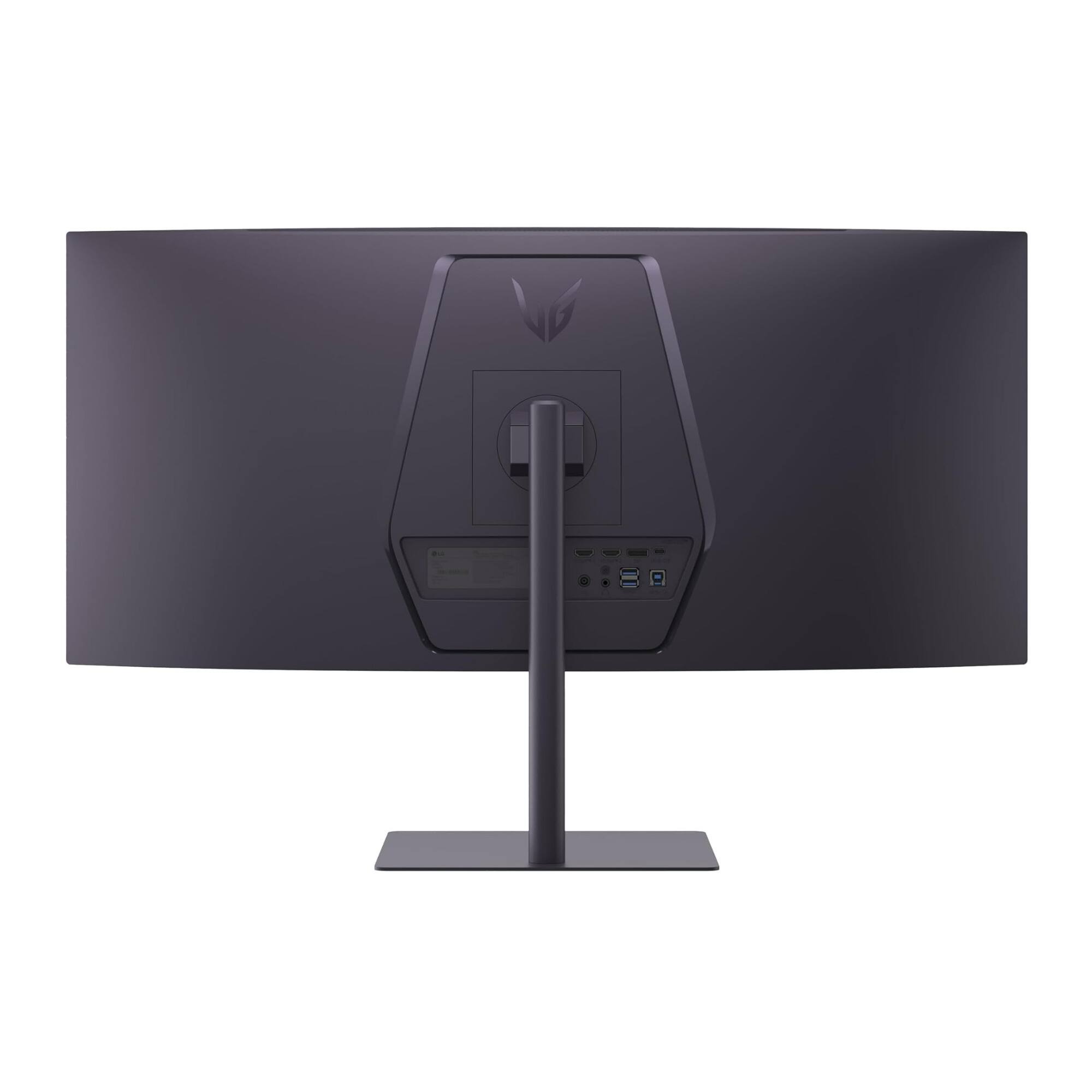 Back. LG - LG 34-Inch UltraGear WQHD 240Hz 1ms FreeSync Premium Curved Gaming Monitor.