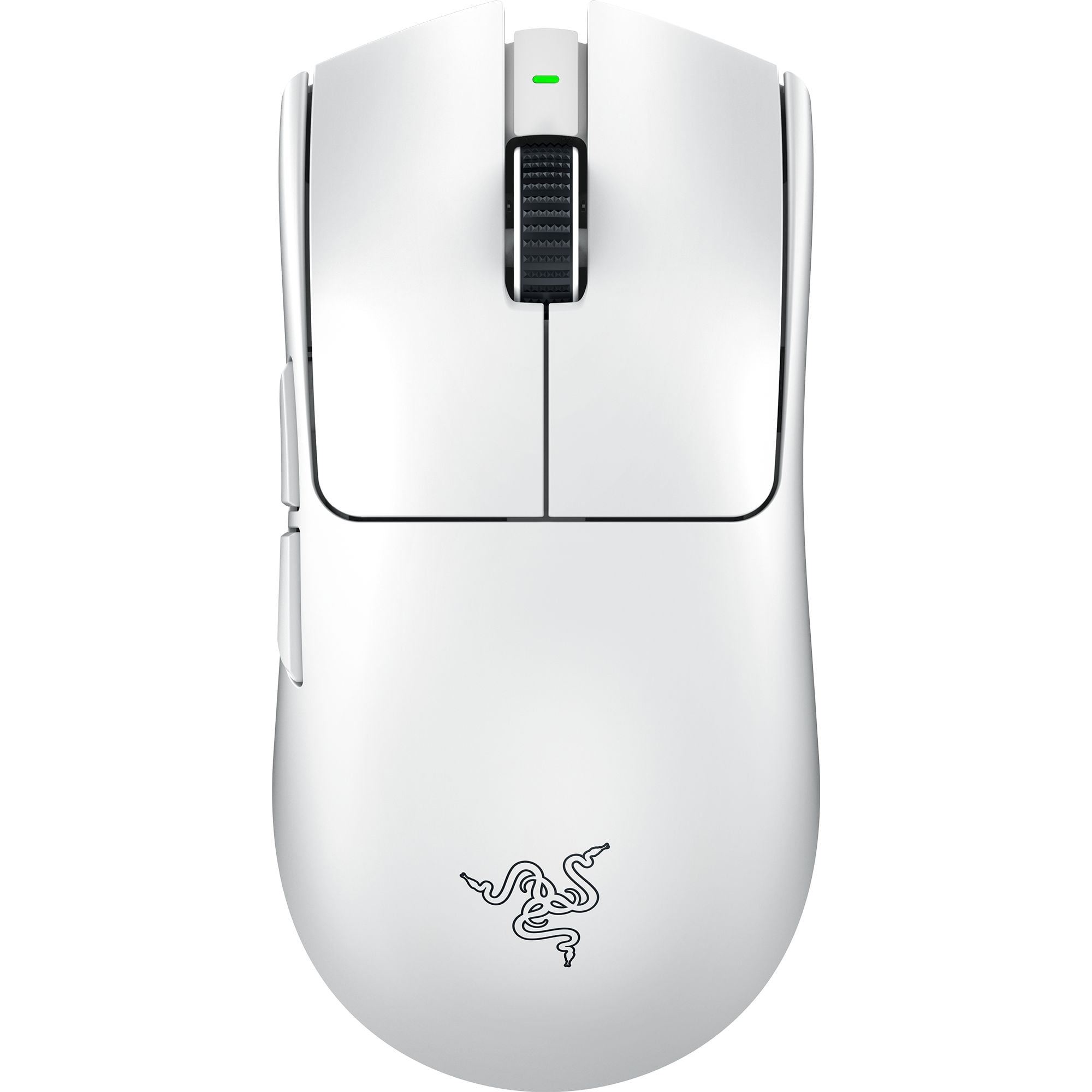 Front. Razer - Viper V3 Pro Ultra Lightweight Optical Gaming Mouse with 95 Hour Battery Life - 8k Polling Rate - White.