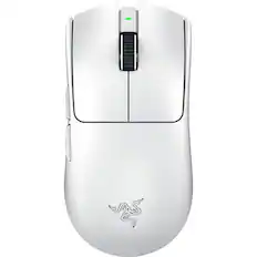 Front. Razer - Viper V3 Pro Lightweight Optical Gaming Mouse with 95 Hour Battery Life - 8k Polling Rate - White.