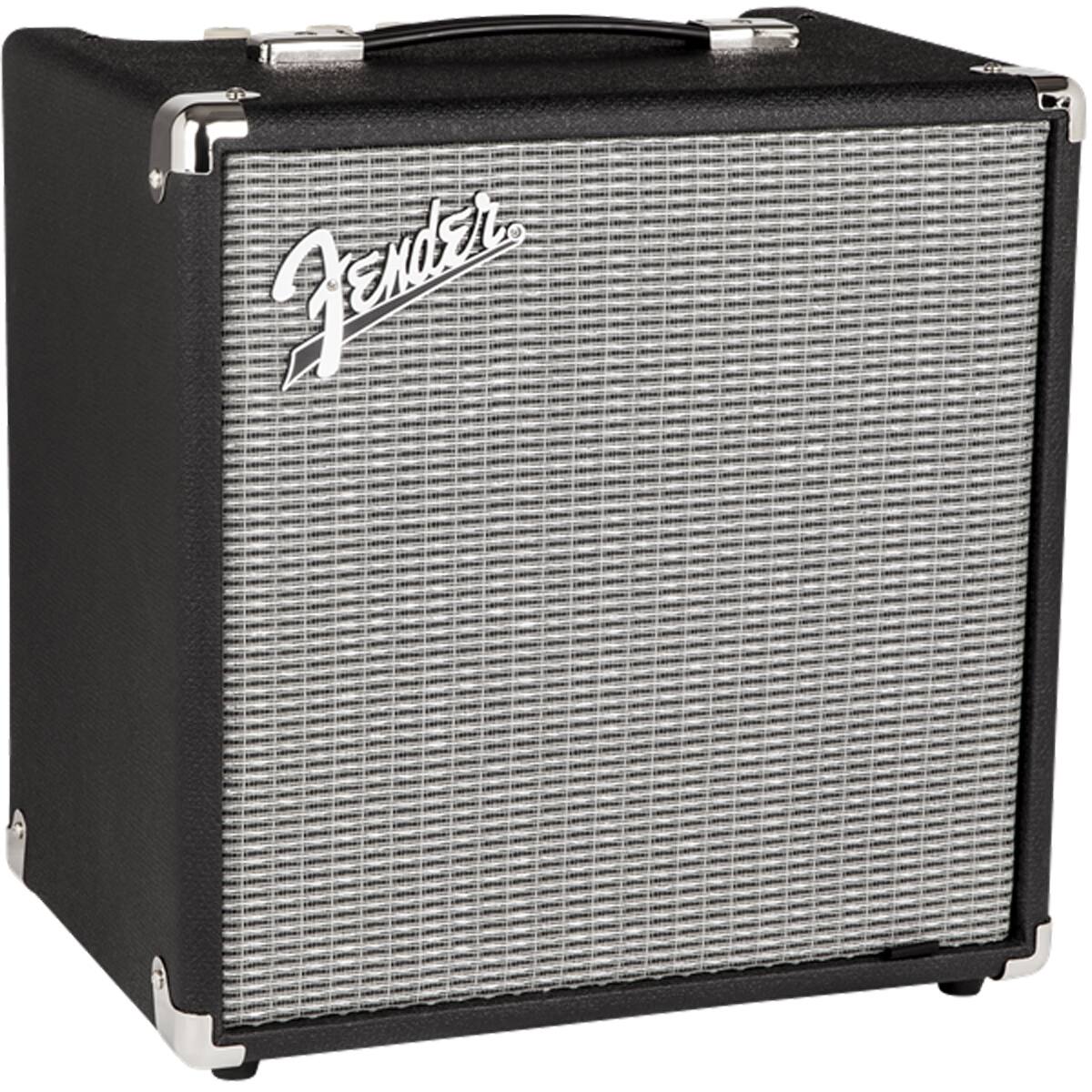 Alt View 2. Fender - Fender Rumble 25 Bass Amp, 25 Watts, with 2-Year Warranty - Black/Silver.