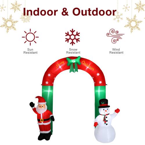 Indoor & Outdoor  
Sun Resistant  
Snow Resistant  
Wind Resistant  
Merry Christmas