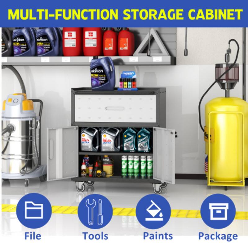 MULTI-FUNCTION STORAGE CABINET

File Tools Paints Package