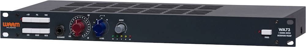 Left. Warm Audio - Single-Channel British Microphone Preamplifier - Black.