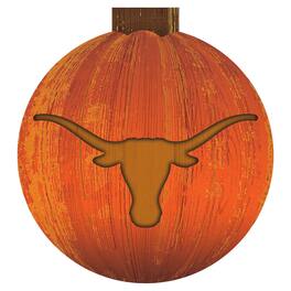 Fan Creations - Texas Longhorns 12'' Pumpkin Sign - Orange