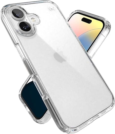 Speck - Presidio Perfect iPhone 16 Case - Clear