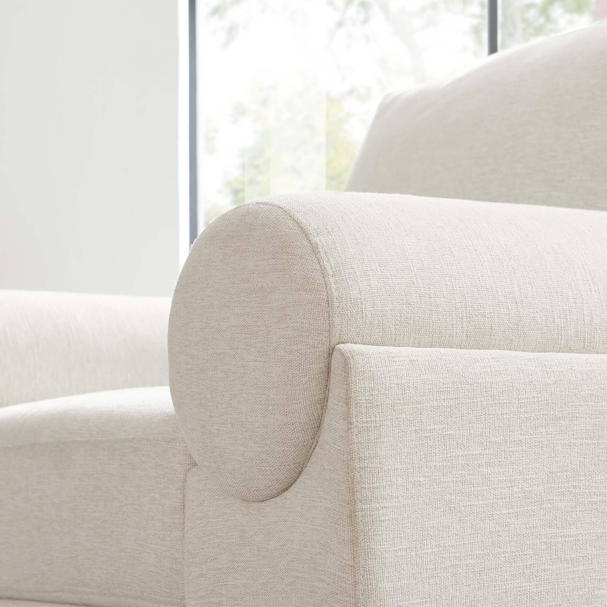 Alt View 5. Modway - Oasis Upholstered Fabric Armchair by Modway - White.