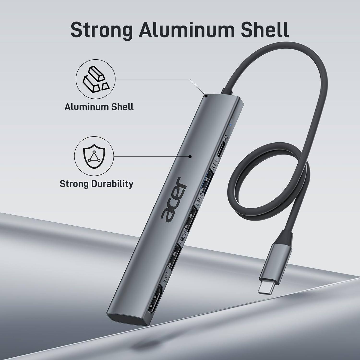 Strong Aluminum Shell  
Aluminum Shell  
Strong Durability  

acer USB2.0  
USB2.0  
US83.0  
INOH