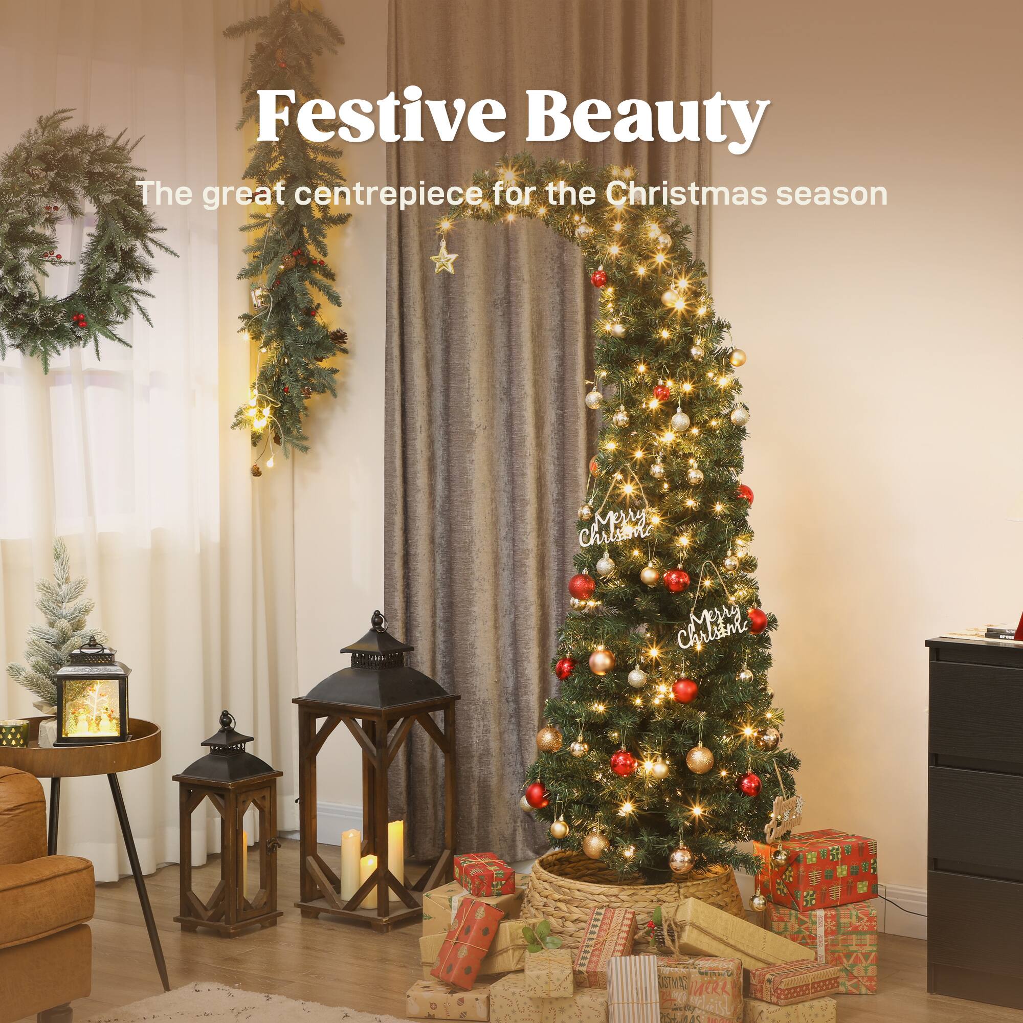 Festive Beauty  
The great centerpiece for the Christmas season