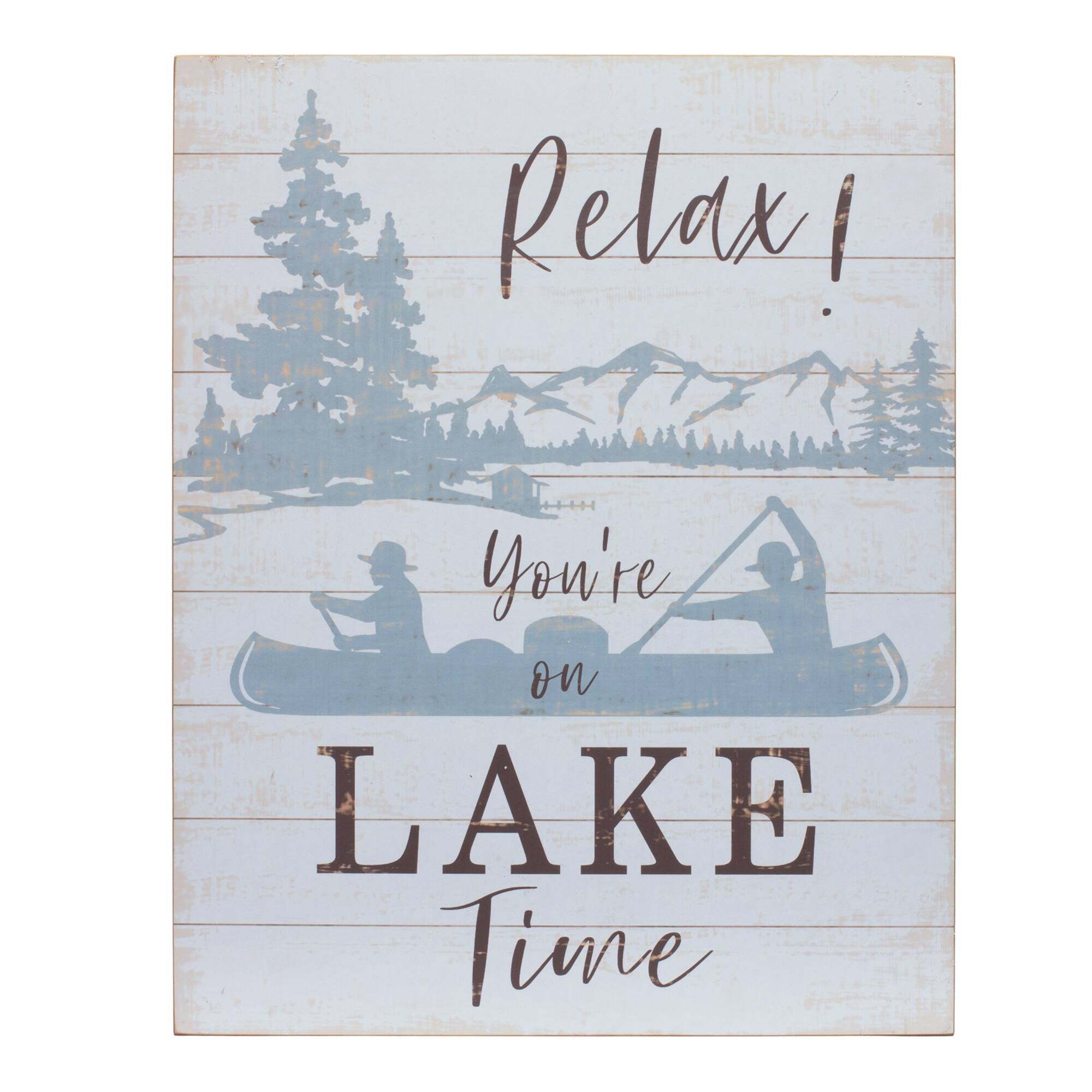 Relax!  
You're on LAKE Time