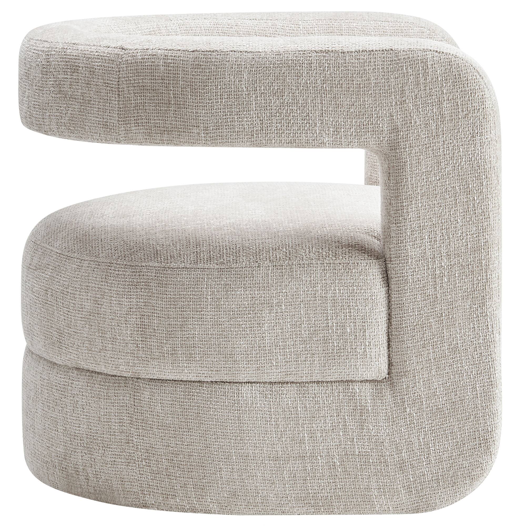 Alt View 2. Modway - Jaylin Upholstered Chenille Accent Chair by Modway - Dove Gray.
