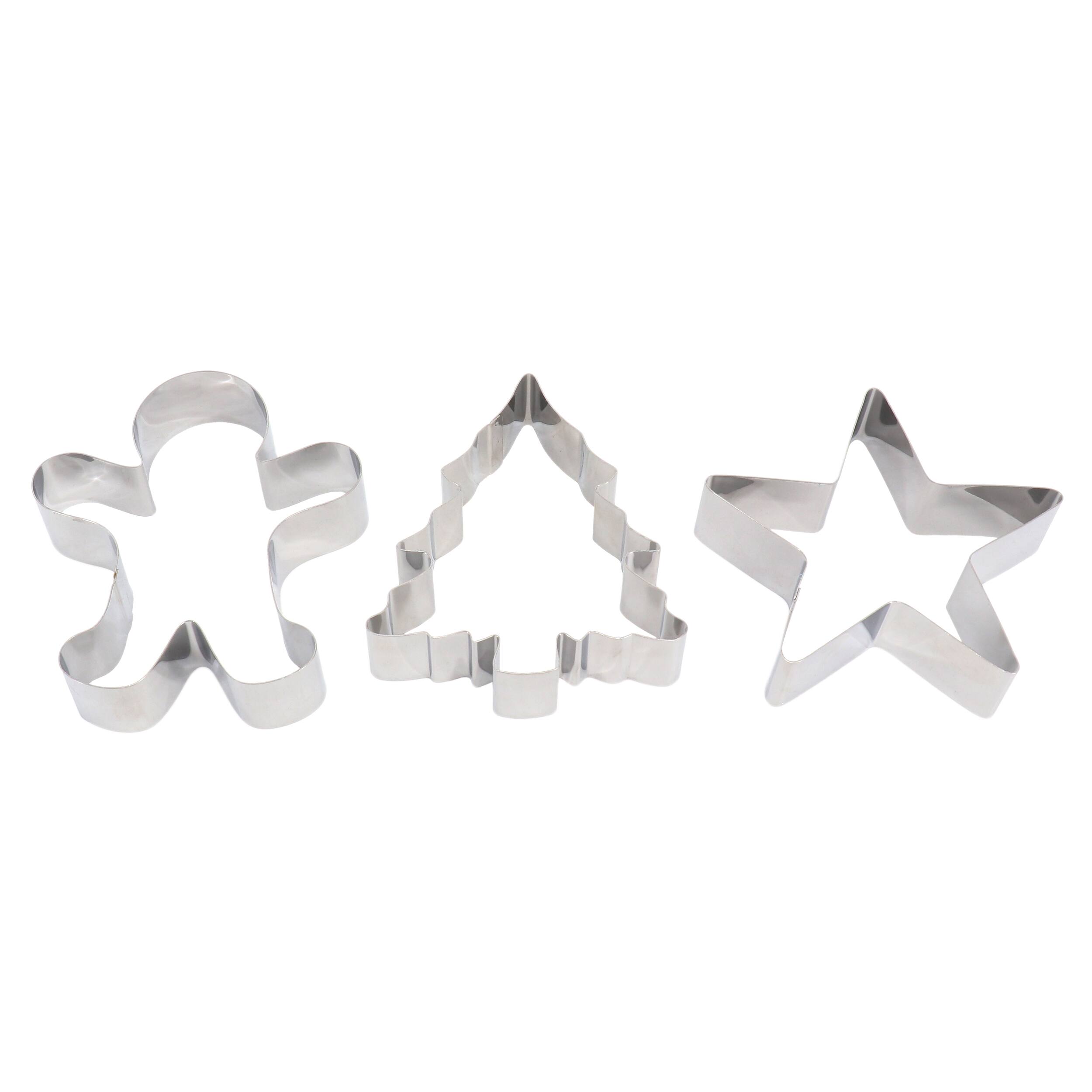 Alt View 3. Martha Stewart - Martha Stewart 6 Piece Carbon Steel Bakeware and Cookie Cutter Set in Red - Red.