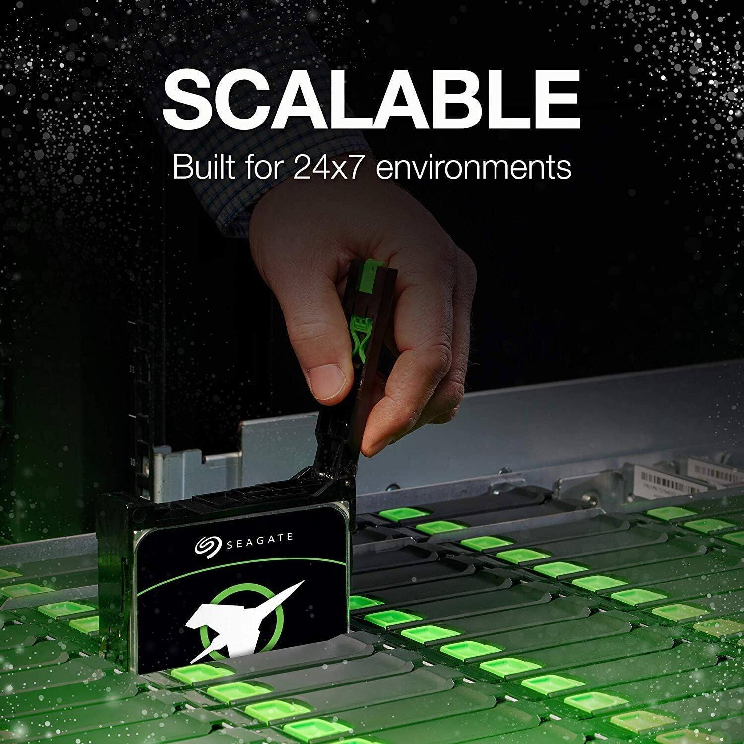 SCALABLE  
Built for 24x7 environments  
SEAGATE
