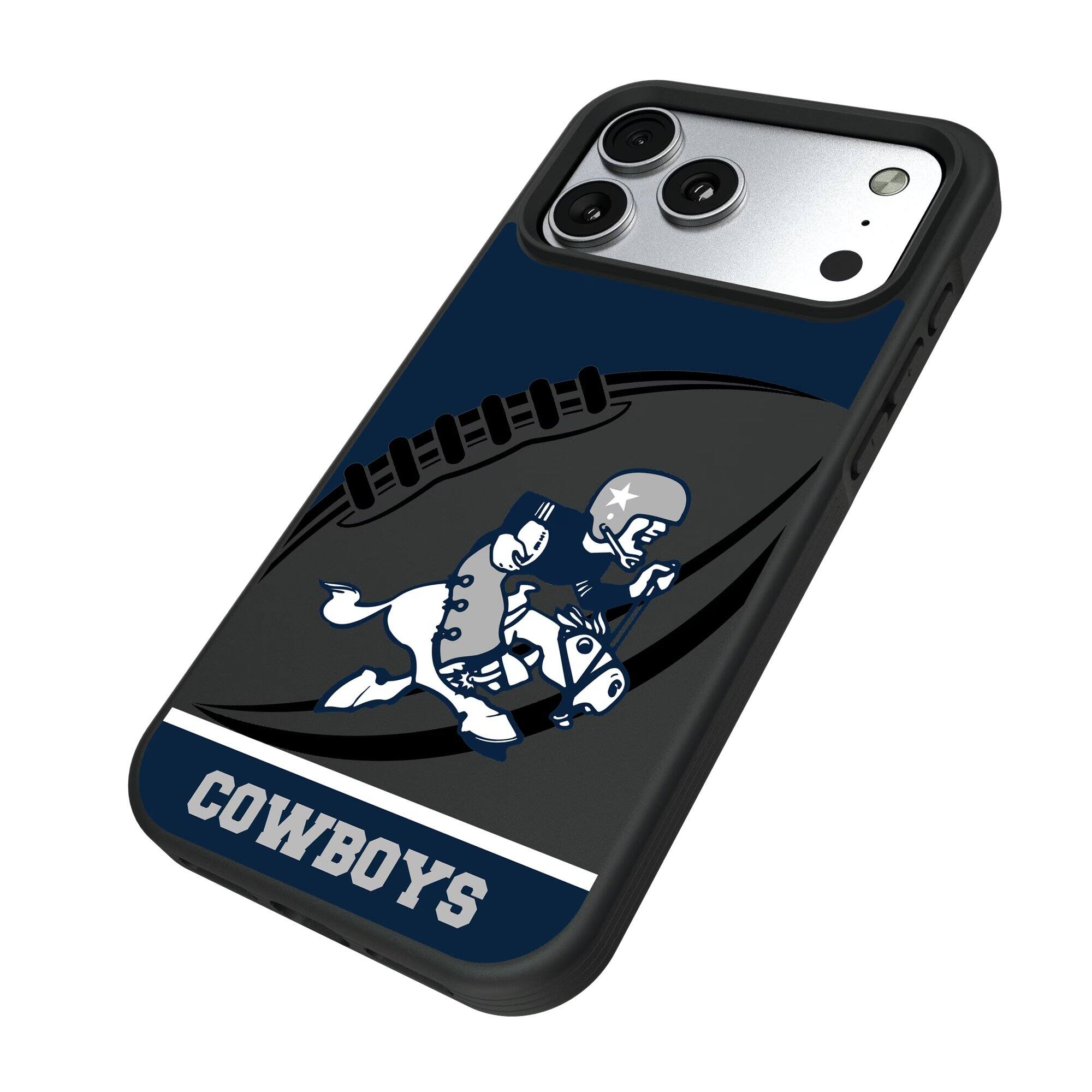 Alt View 1. Keyscaper - Dallas Cowboys Bump Case with 8.2ft Drop Protection - 15 - Multicolor.